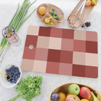 Bold Colorful Checks Pattern - Large X Cutting Board Gallery Image 2