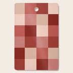 Bold Colorful Checks Pattern - Large X Cutting Board Gallery Image 1