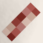 Bold Colorful Checks Pattern - Large X Yoga Mat Gallery Image 1