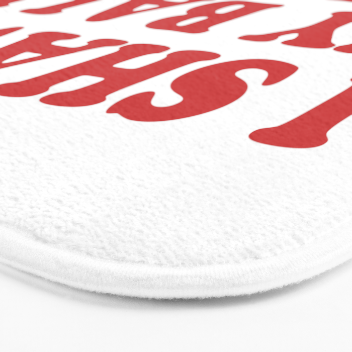 I Shaved My Balls For This, Funny Humor Offensive Quote Bath Mat Gallery Image 3
