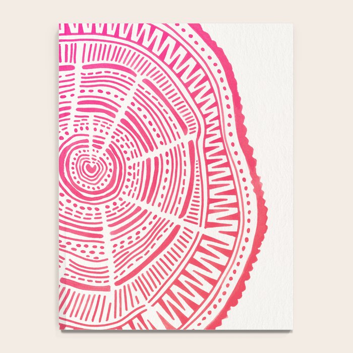 Ponderosa Pine - Pink OmbrÃ© Palette Notebook Gallery Image 4