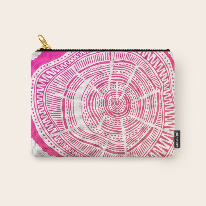 Ponderosa Pine - Pink OmbrÃ© Palette Carry All Pouch Gallery Image 1