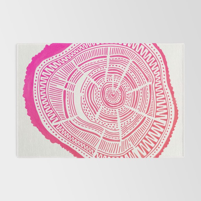 Ponderosa Pine - Pink OmbrÃ© Palette Rug Gallery Image 2