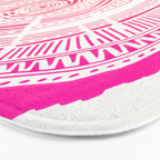 Ponderosa Pine - Pink OmbrÃ© Palette Bath Mat Gallery Image 3
