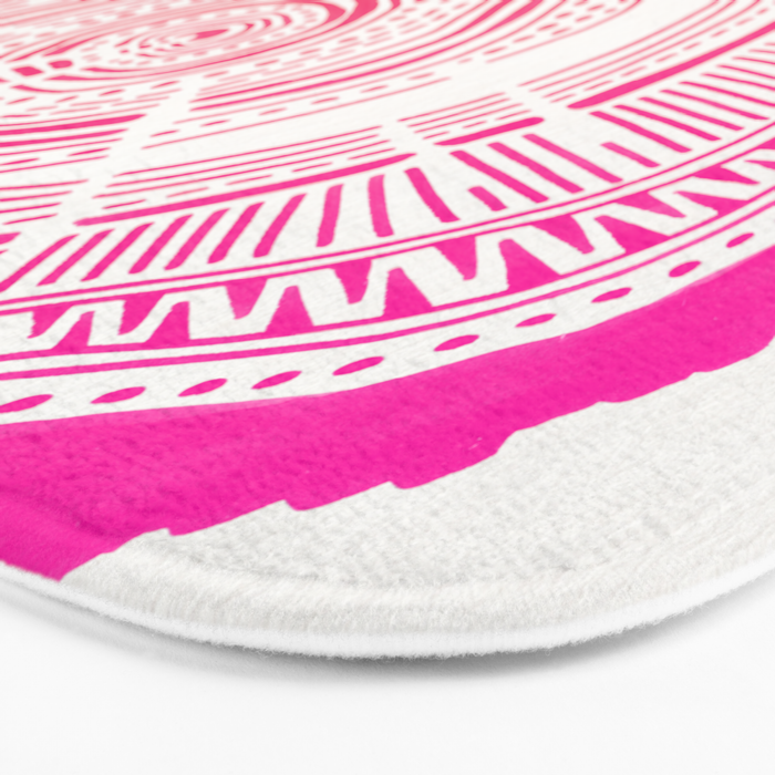 Ponderosa Pine - Pink OmbrÃ© Palette Bath Mat Gallery Image 3