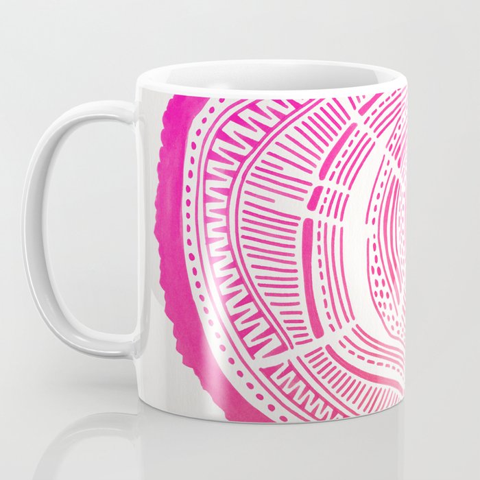 Ponderosa Pine - Pink OmbrÃ© Palette Coffee Mug Gallery Image 3