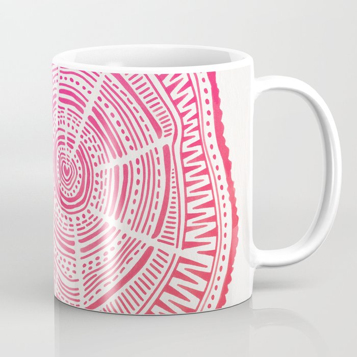 Ponderosa Pine - Pink OmbrÃ© Palette Coffee Mug Gallery Image 1