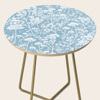 Sky Meadow Blue in Floral Side Table Gallery Image 2