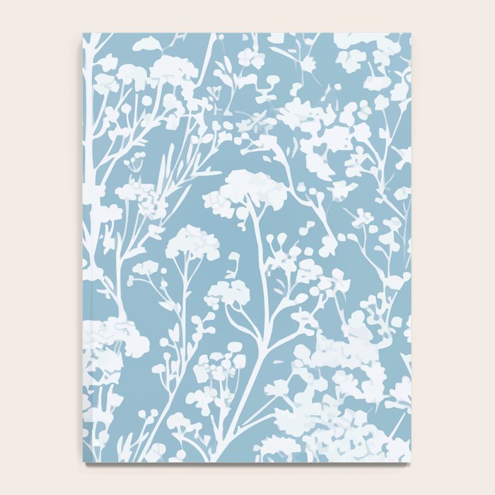 Sky Meadow Blue in Floral Notebook Gallery Image 4