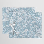 Sky Meadow Blue in Floral Placemat Gallery Image 1