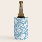 Sky Meadow Blue in Floral Wine Chiller Gallery Image 1