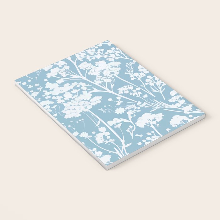 Sky Meadow Blue in Floral Notebook Gallery Image 3