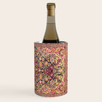 Esfahan Antique Floral Persian Rug Print Wine Chiller Gallery Image 3