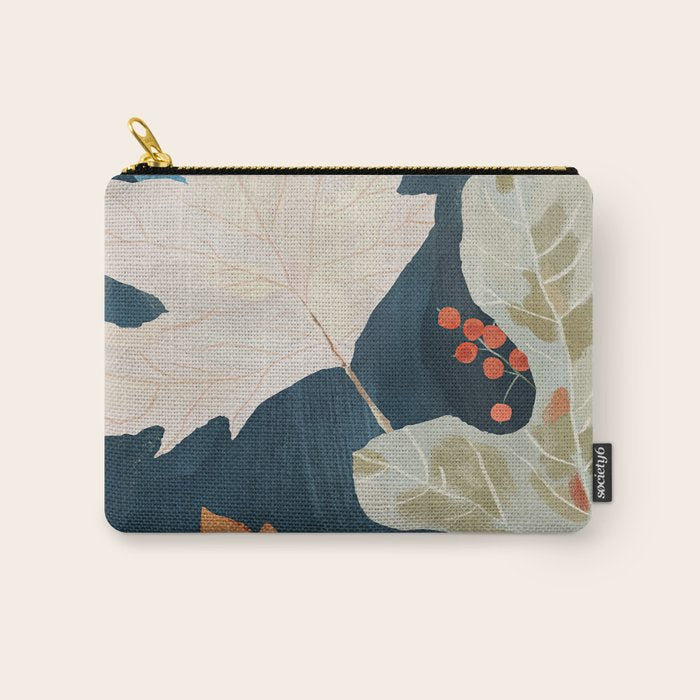 Abstract Art Autumn Leaves Carry All Pouch Gallery Image 1
