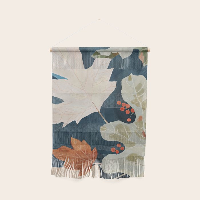 Abstract Art Autumn Leaves Wall Hanging Gallery Image 1