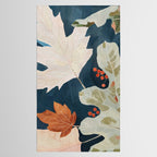 Abstract Art Autumn Leaves Tablecloth Gallery Image 2