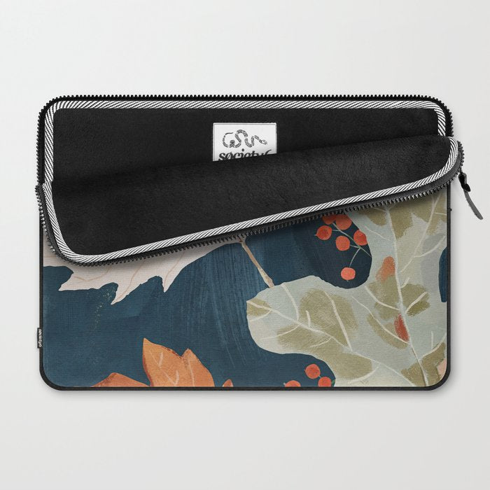 Abstract Art Autumn Leaves Laptop Sleeve Gallery Image 2