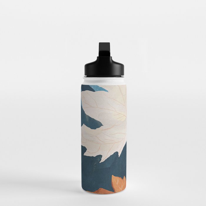Abstract Art Autumn Leaves Water Bottle Gallery Image 3