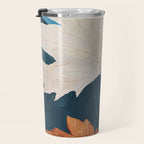 Abstract Art Autumn Leaves Travel Mug Gallery Image 3