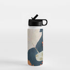 Abstract Art Autumn Leaves Water Bottle Gallery Image 1