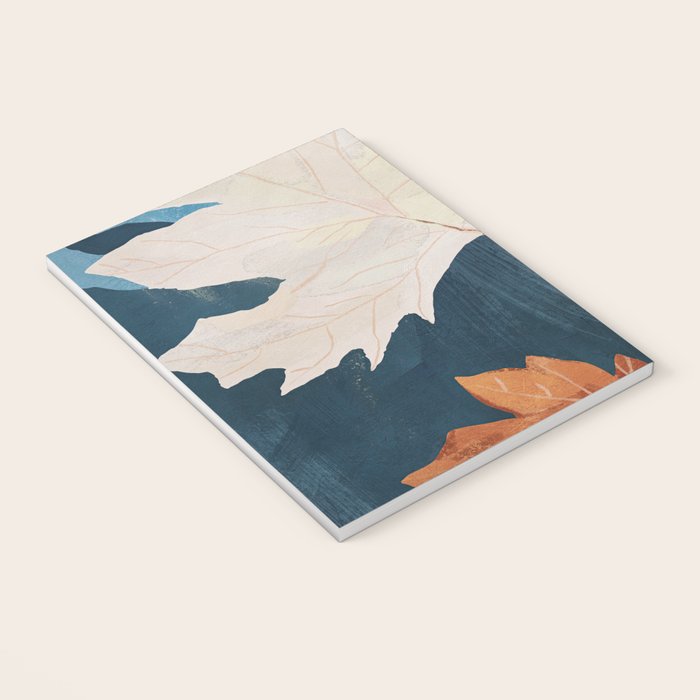 Abstract Art Autumn Leaves Notebook Gallery Image 3