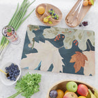 Abstract Art Autumn Leaves Cutting Board Gallery Image 2