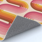 Retro Squiggle - Tropical Sunset Rug Gallery Image 4