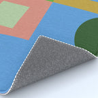 abstract retro vivid fall 5 Rug Gallery Image 4
