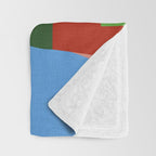 abstract retro vivid fall 5 Throw Blanket Gallery Image 3