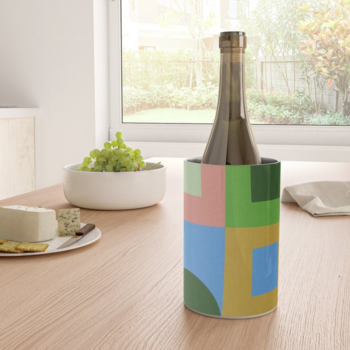 abstract retro vivid fall 5 Wine Chiller Gallery Image 4