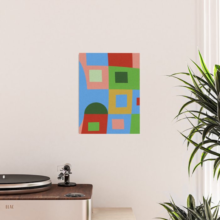 abstract retro vivid fall 5 Poster Gallery Image 2