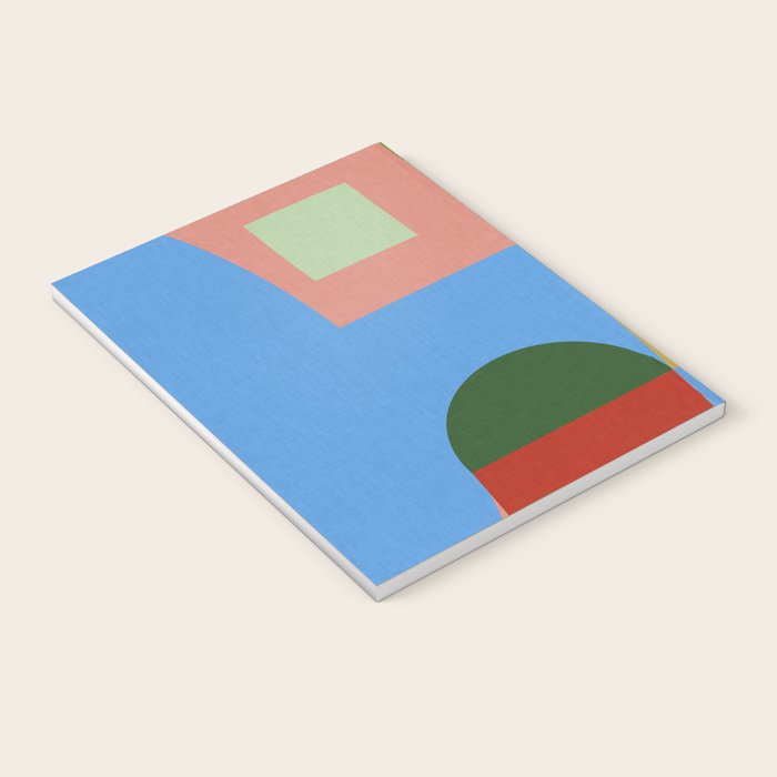 abstract retro vivid fall 5 Notebook Gallery Image 3