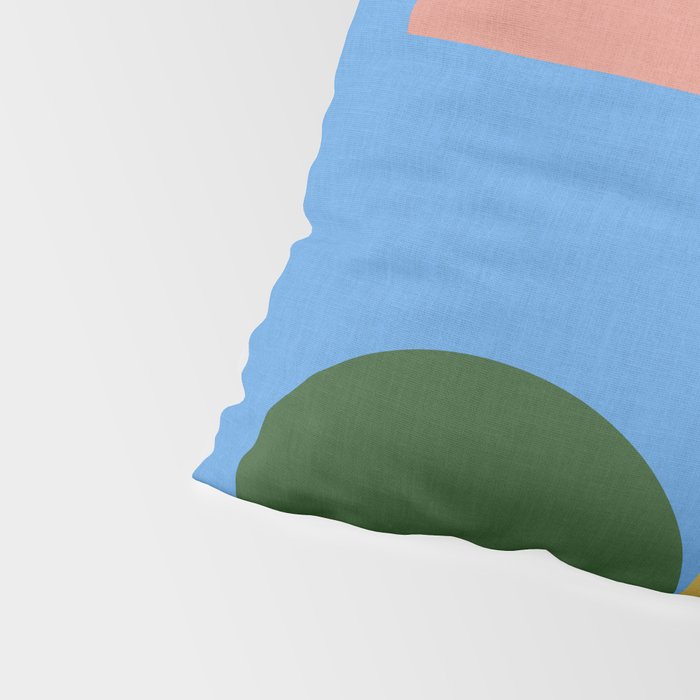 abstract retro vivid fall 5 Pillow Sham Gallery Image 4