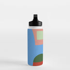 abstract retro vivid fall 5 Water Bottle Gallery Image 3