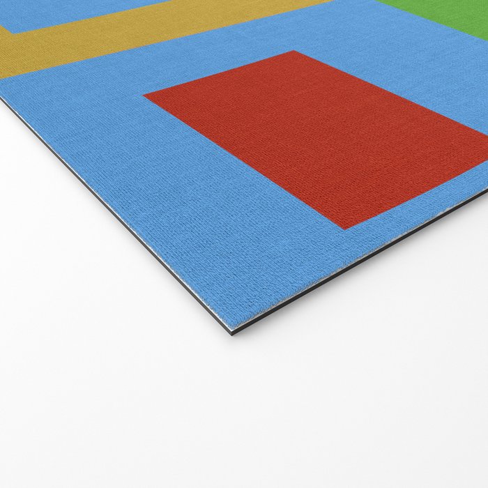 abstract retro vivid fall 5 Welcome Mat Gallery Image 2