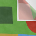 abstract retro vivid fall 5 Wall Tapestry Gallery Image 3