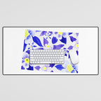 Colorado State Flower - Blue Columbine Desk Mat Gallery Image 1