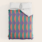 Passion Flower Geometry Duvet Cover Gallery Image 6