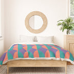 Passion Flower Geometry Duvet Cover Gallery Image 3