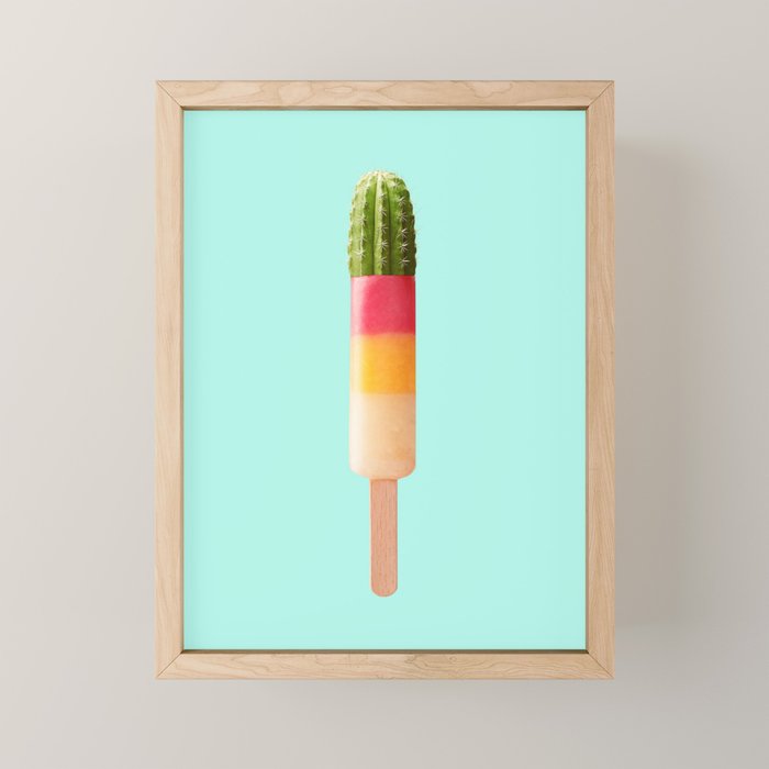 CACTUS POPSICLE Mini Art Print Gallery Image 1