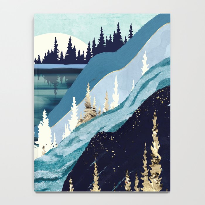 Blue Forest Lake Notebook Gallery Image 4