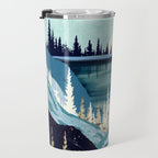 Blue Forest Lake Travel Mug Gallery Image 3