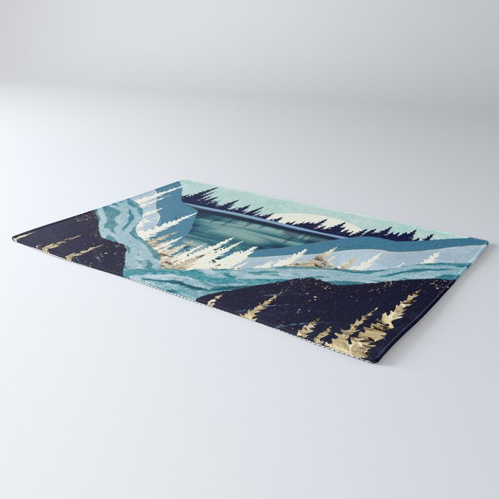 Blue Forest Lake Rug Gallery Image 3