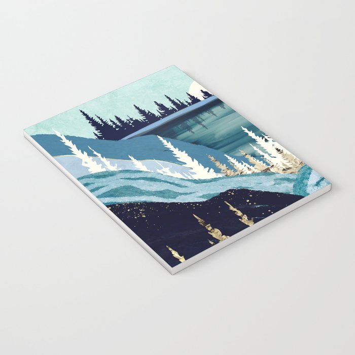 Blue Forest Lake Notebook Gallery Image 3