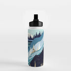 Blue Forest Lake Water Bottle Gallery Image 2