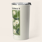 Flower Market No. 6 Travel Mug Gallery Image 2