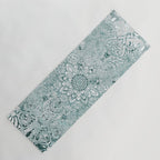 Yoga, Mandala, Prints Green, Wall Art Boho Yoga Mat Gallery Image 1
