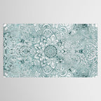Yoga, Mandala, Prints Green, Wall Art Boho Tablecloth Gallery Image 2