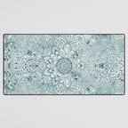 Yoga, Mandala, Prints Green, Wall Art Boho Desk Mat Gallery Image 3