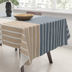 Color Block Line Abstract XVII Tablecloth Gallery Image 3